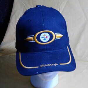 NFL Pittsburgh Steeler black baseball cap hat